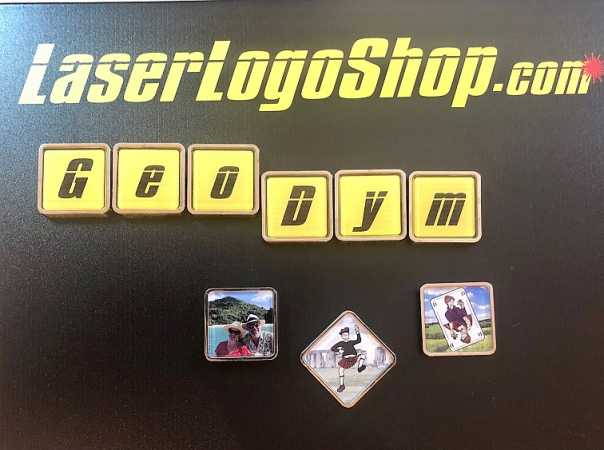 GeoDym - Dein LogoMagnetPin - 25 Stück
